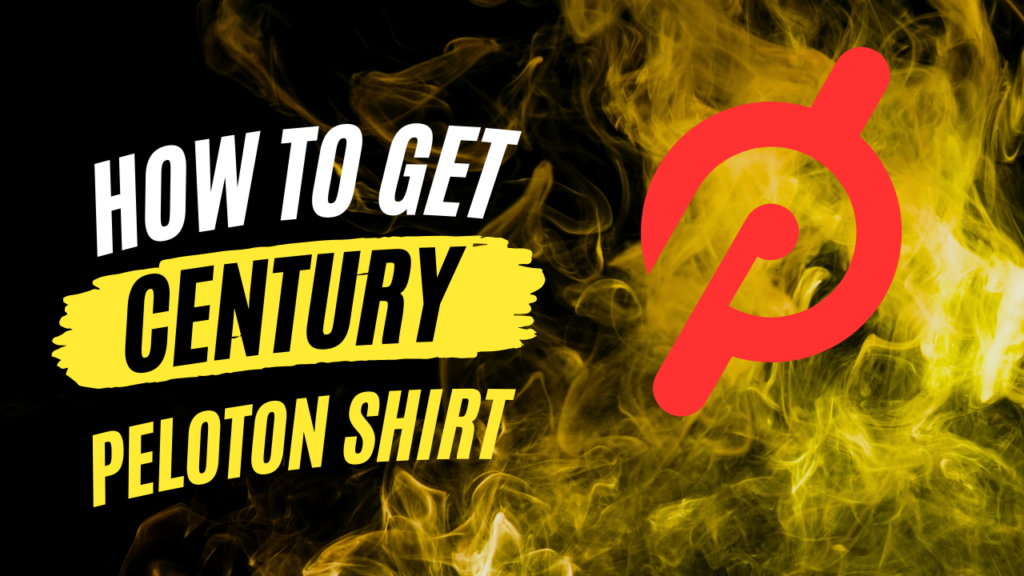 one peloton century shirt